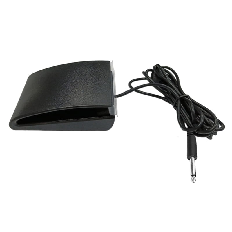Durable Sustain Pedal Single Foot Switchs for MIDI Keyboards and Drum Machines Accessory Elevates Your Music Experience