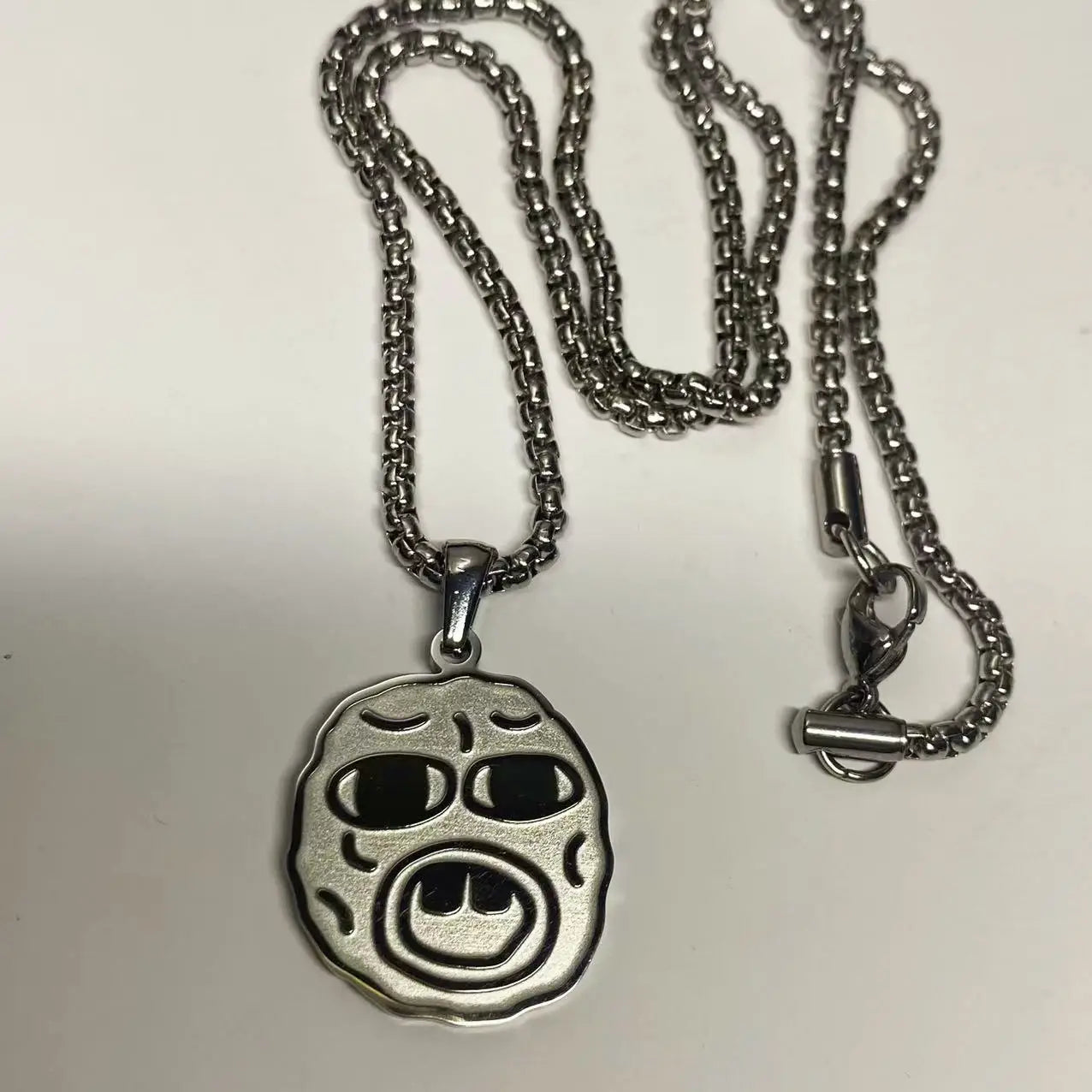 High quality stainless steel Hip Hop Necklace Fashion men’s and women’s trend necklace Rapper fan gift Personality Accessories