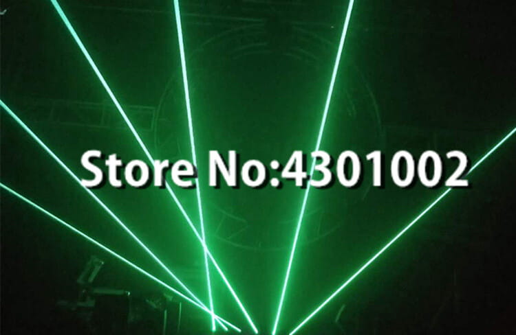 DJ Laser Projector 6X500mw RGB Bar Light 6 Eyes Beam Lasers DMX Control Moving Head Lights Disco Wedding Party Stage Lighting