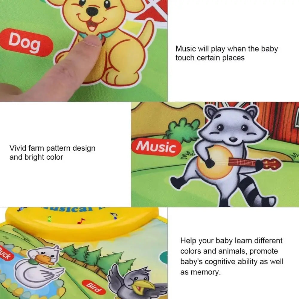 Early Education Musical Piano Mat Learning Music Electronic Organ Floor Keyboard Dance Mat Multifunctional Interactive