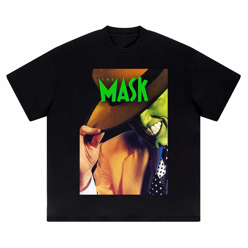 Hip Hop Oversized Men T-Shirt Punk Gothic Funny Portrait Graphic Printed Tshirt Loose Streetwear 2024 Harajuku Cotton TShirt Top