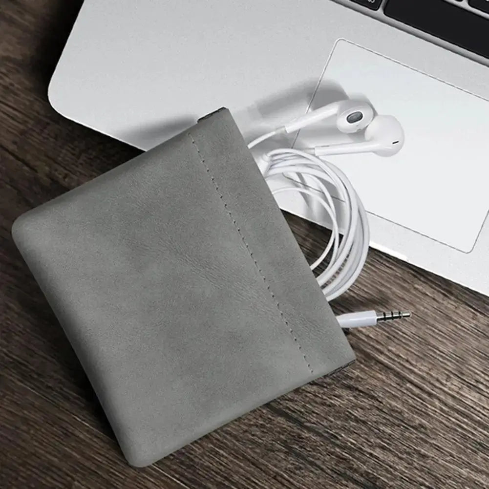 Mini Earphone Storage Bag U Disk SD Card Data Cable Organizer Pocket Waterproof Dustproof Coin Key Bag Headphone Accessories