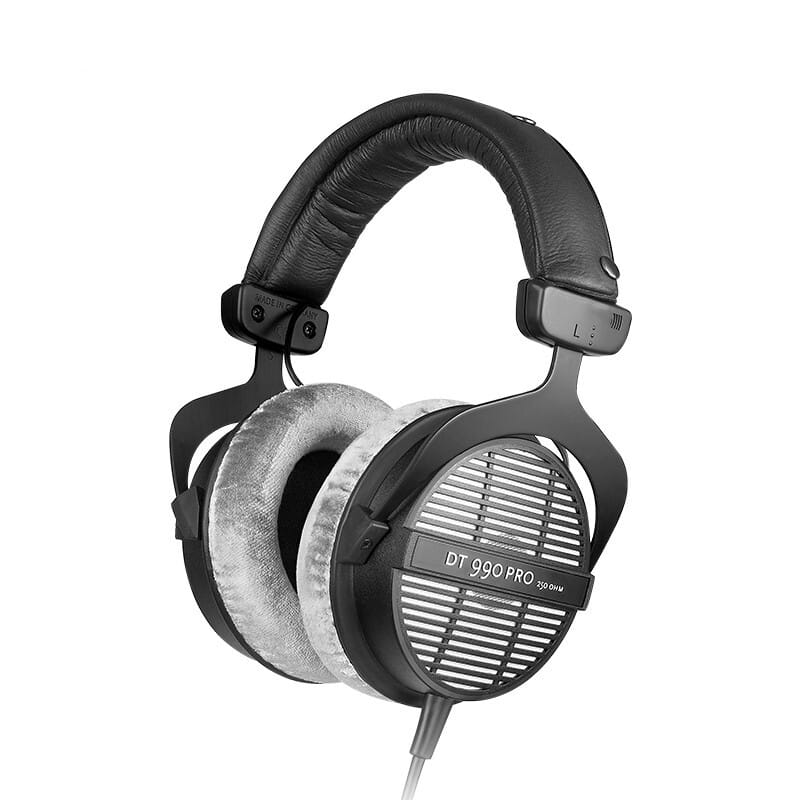 DT 990 PRO Open-Back Studio Headphones Over-Ear Audiophile Grade for Mixing Recording Music Production Earpads Included