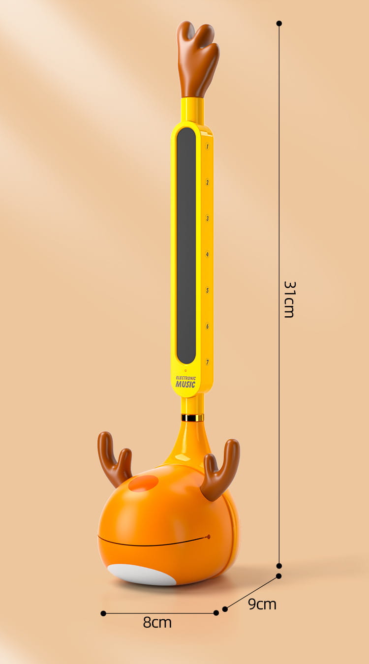 Otamatone Electronic Musical Instrument Toy Portable Synthesizer Tadpole Piano Educational Music Gift for Kids Adults Fun Toy