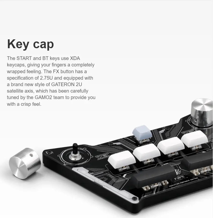 Pocket Voltex SDVX DJMAX Controller Arcade Music Game Console Mini Sound Voltex Joystick