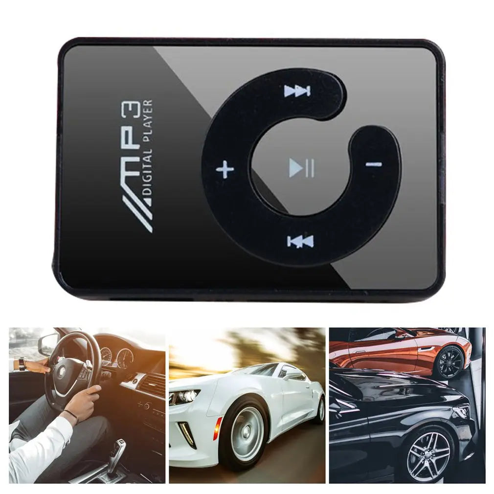New Portable Mini Clip USB MP3 Player Music Media Support Micro SD TF Card Fashion Hifi MP3 for Outdoor Sports Mini Convenience