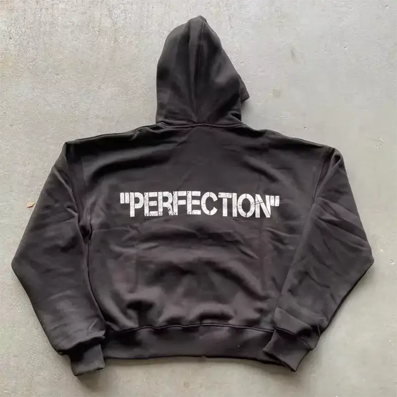 Y2K New Streetwear Set Casual Baggy Sweatpants Fashion Zipper Hoodie Spring American Street Hip-hop Casual Pants Printed Clothes