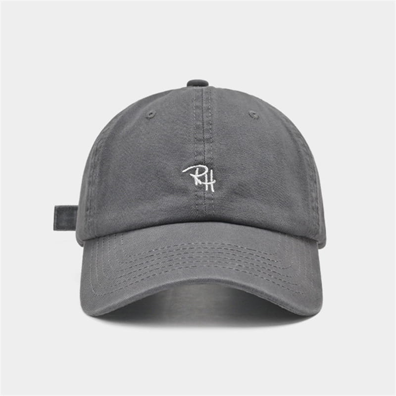 Unisex RH Letter Embroidery Baseball Cap Men Women Summer Casual Hat Outdoor Shade Adjustable Hip Hop Streetwear Trucker Hats