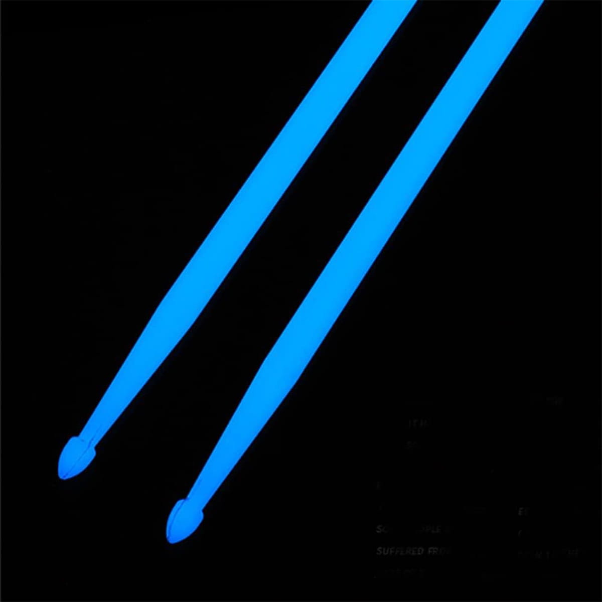 Miwayer Luminous Drum Stick Light Up Drum Sticks1Pair in The Dark Musical Instruments Stage Performance Fluorescent Drumsticks