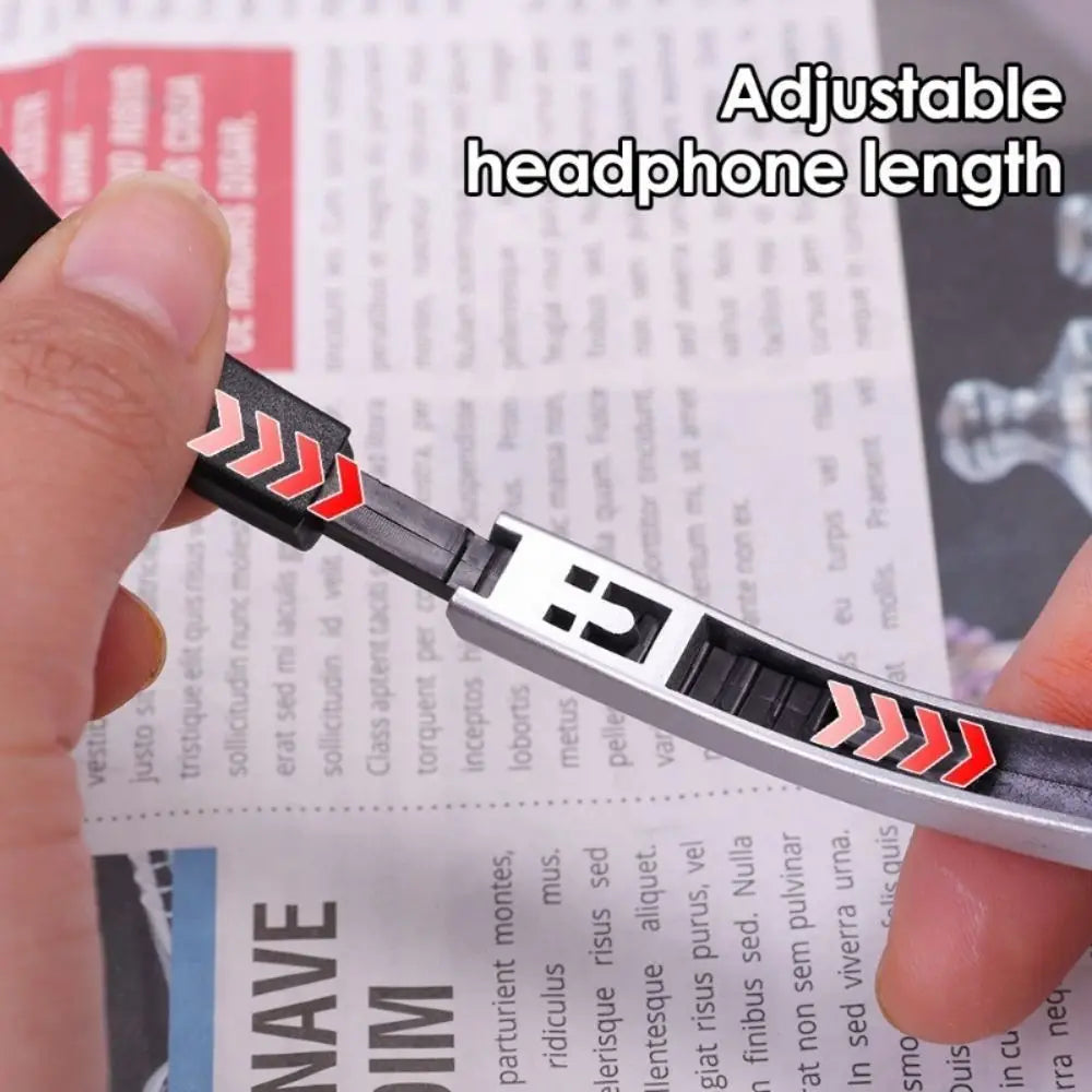Retro Wired Headphones Hip Hop Trends MP3 Wired Connection Music Walkman Earphone Personality Over Ear Earbud Sports Headphones
