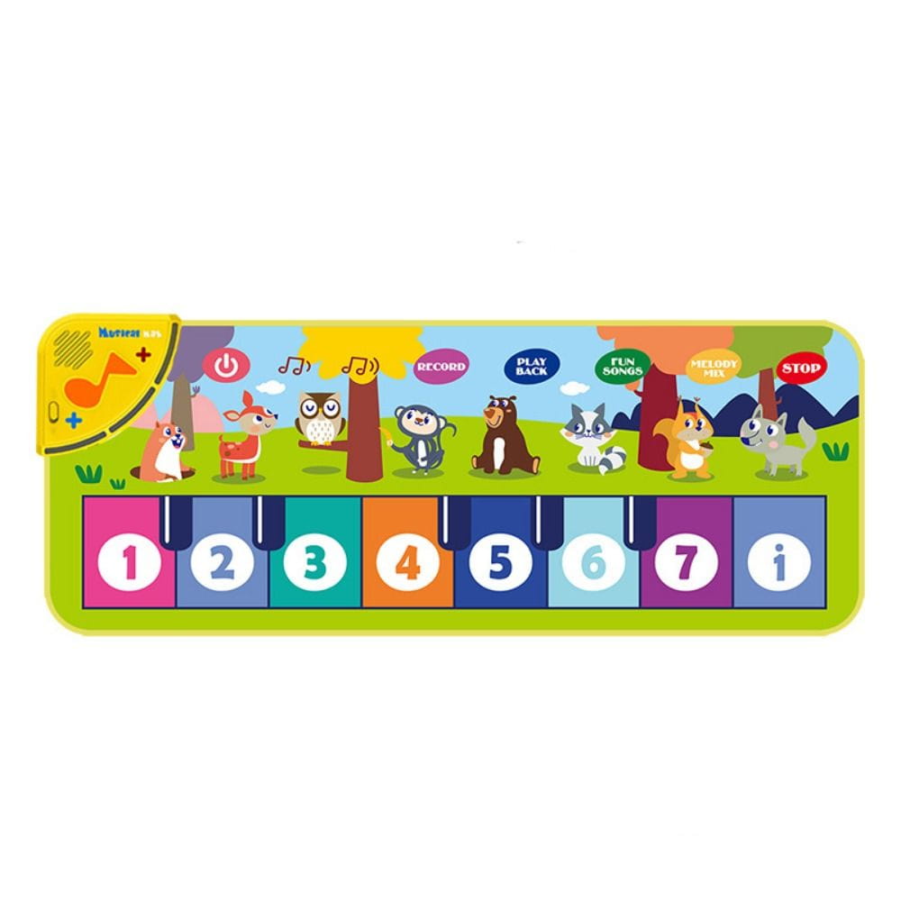 Early Education Musical Piano Mat Learning Music Electronic Organ Floor Keyboard Dance Mat Multifunctional Interactive