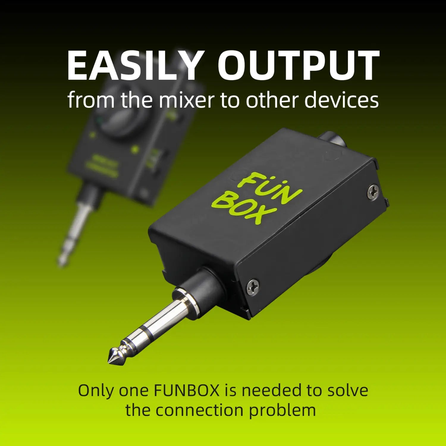 IKGE DJ Console Mixer Live Streaming Adapter output device supports smartphones laptops PCs etc. for Karaoke Recording