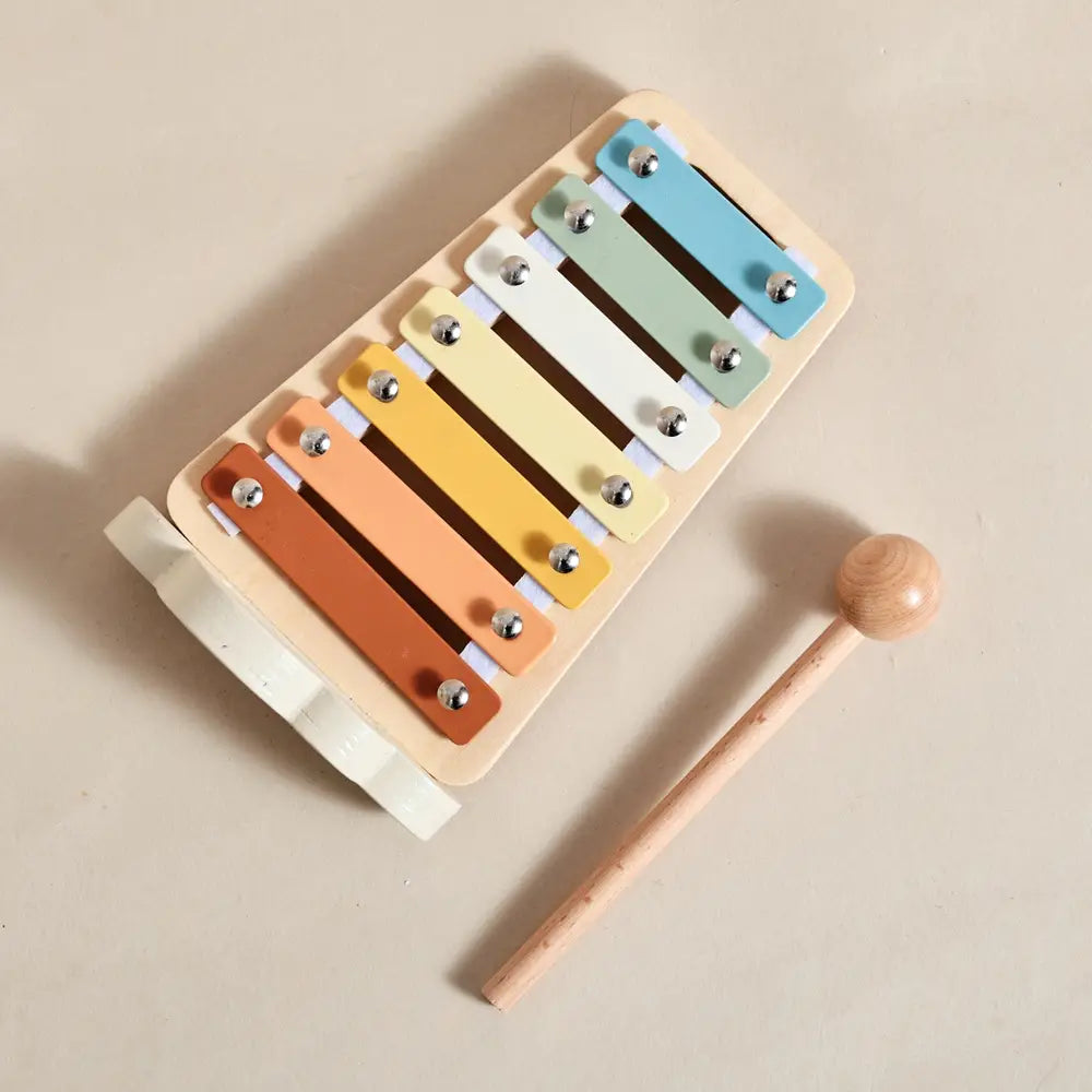 Musical Instruments Montessori Music Baby 12 Months Toys Drum Xylophone Kids Early Educational Wooden Instruments Baby Toys