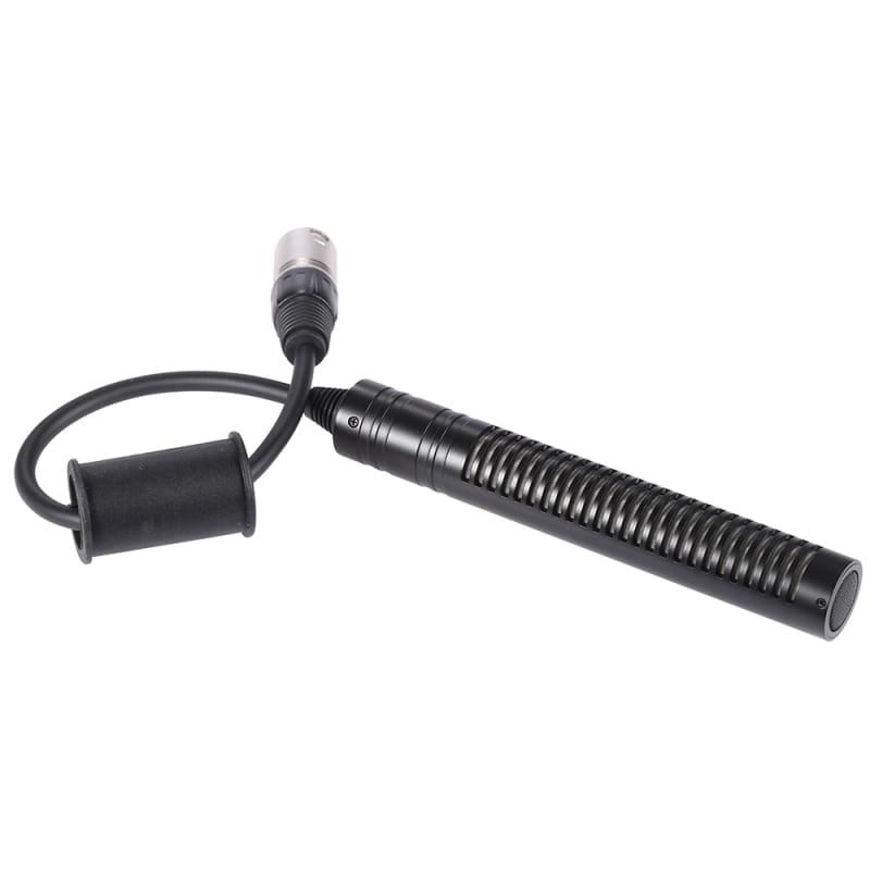 Video Recording Microphone Interview Stereo Condenser Unidirectional Mic for Sony Panosonic Camcorders--XLR Interface
