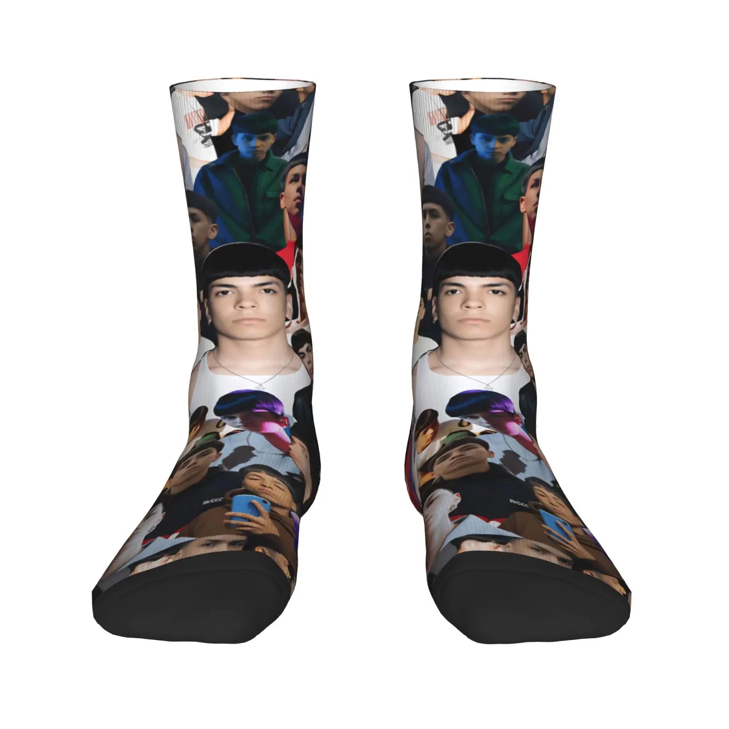 Couple Socks Rapper Milo J Music Album tour Stockings Anti Skid Soft Socks Autumn Leisure Graphic Outdoor Sports Socks