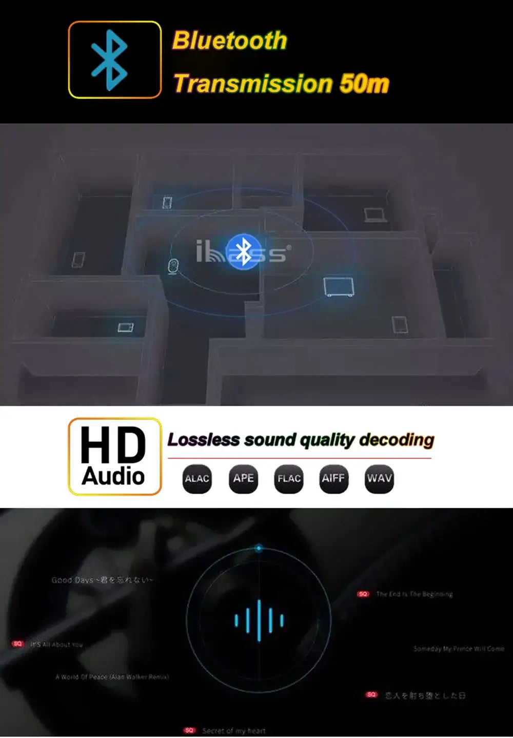 High Power Wireless Bluetooth Speaker Wooden Desktop Subwoofer Home Karaoke System Shocking Lossless HiFi Surround Music Player