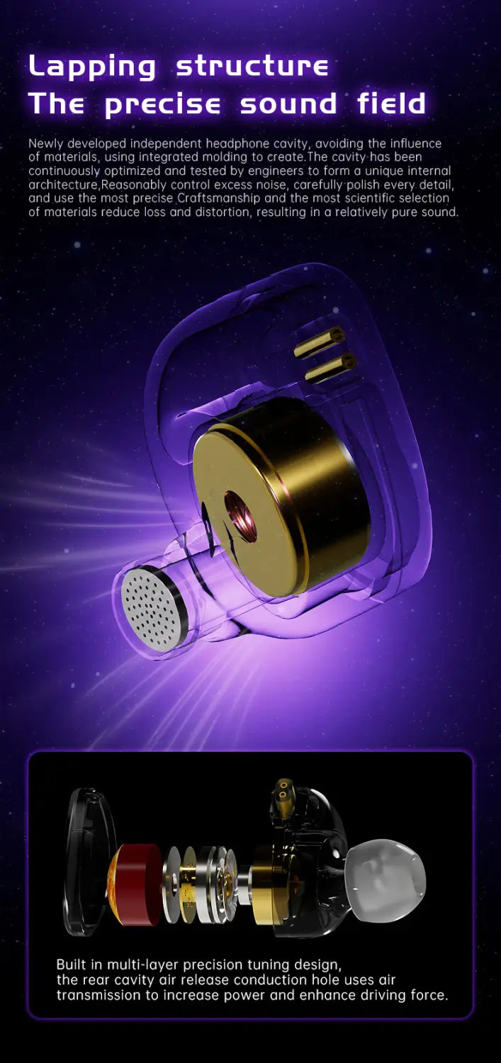 ND Planet Headphones Dynamic Drive HiFi Earphone Stereo Bass Earbud DJ Music Cancelling Sport Headsets with Detachable Cable edx