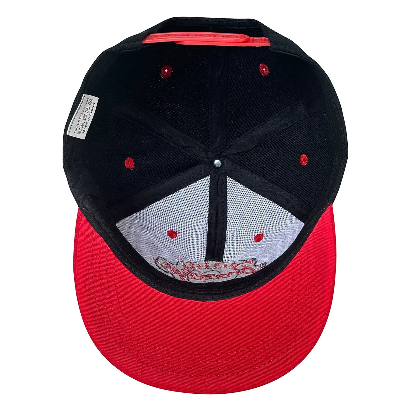 Letter Embroidered Hip-Hop Cap Trendy Baseball Cap Adjustable Casual Flat-Brimmed Hat Suitable for All Seasons Fashionable Hat for Street