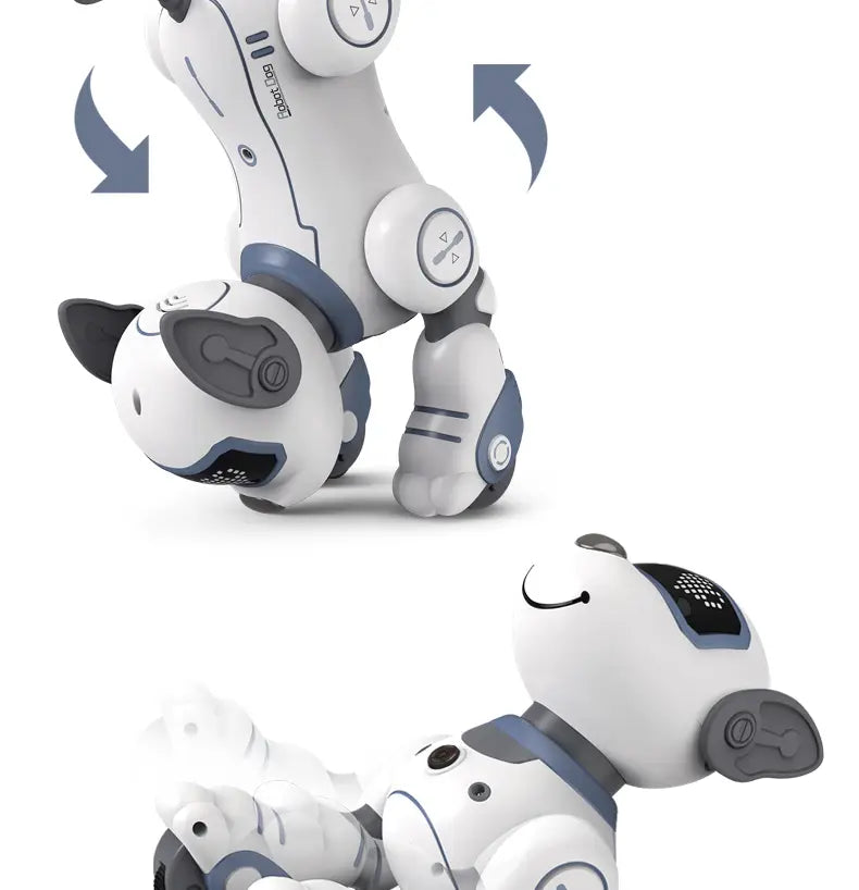 Intelligent Remote Control Robot Dog Electronic Stunt Voice Command Programmable Touch-sense Music Song Children’s Toys for Boys
