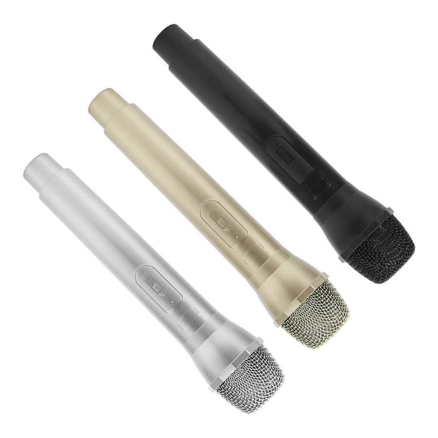 Prop Microphone for Karaoke Dance Shows Practice Microphone Prop for Karaoke studio microphone