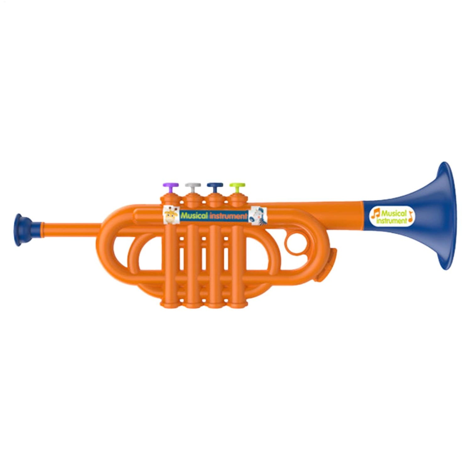 Trumpet Toy for Kids Boys Educational Simulated Trumpet Instruments Toy Children’s Early Childhood Musical Instrument for Boys