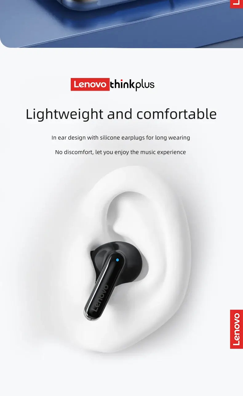Lenovo XT88 Wireless Bluetooth Earbuds Hifi Music Earphone With Microphone Headphone Sport Waterproof Headset 2022 New
