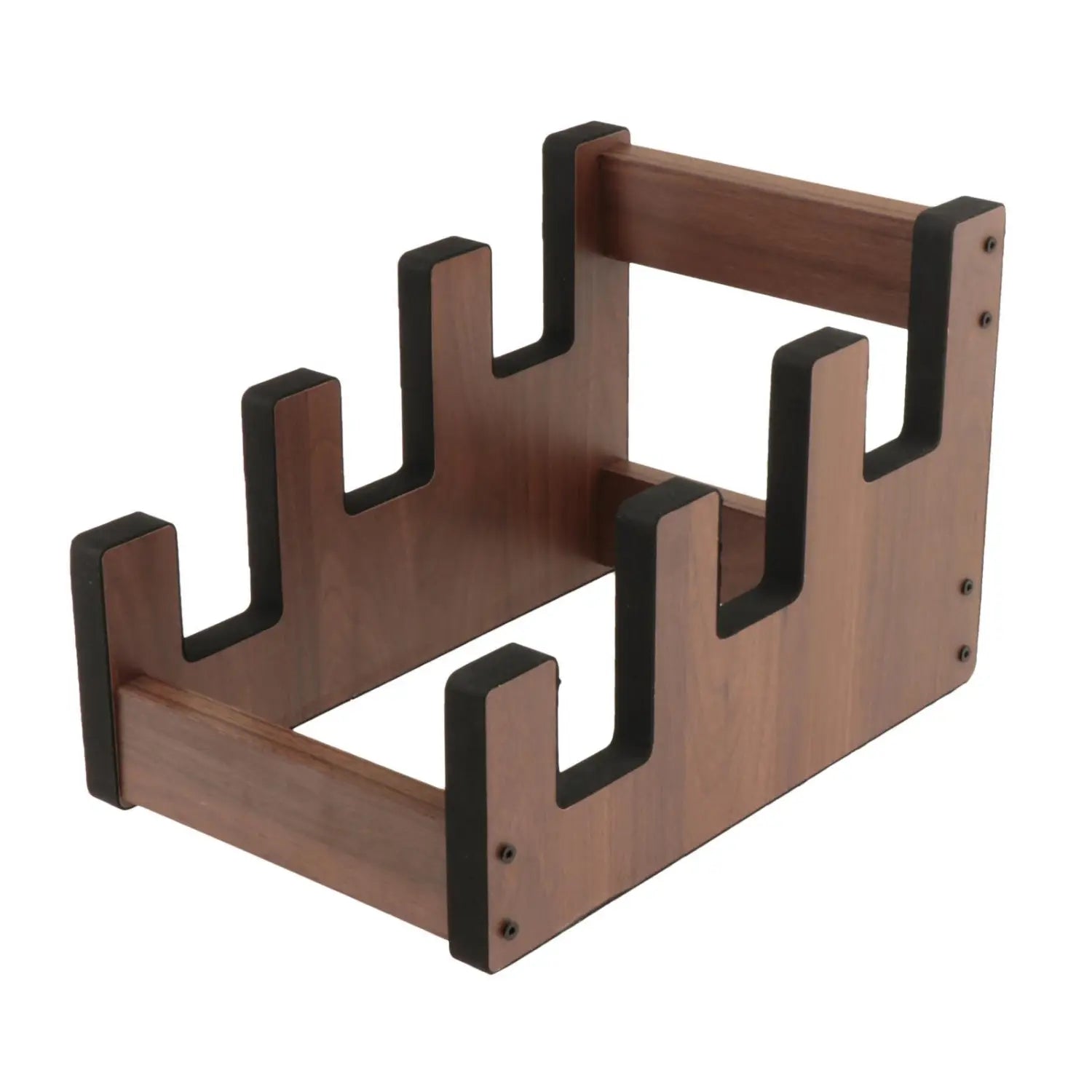 Wooden Guitar Stand for Home or Studio 3 Guitars Display Rack Storage Wooden Guitar Floor Stand for Acoustic Electric Bass