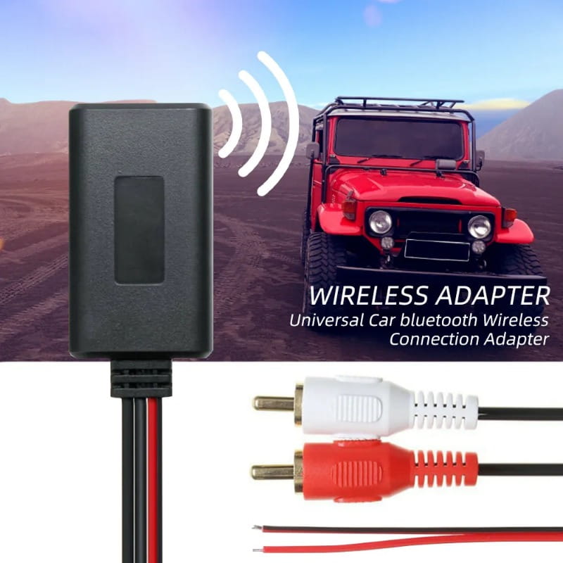 Car Universal Wireless Bluetooth Module Music Adapter Rca Aux Audio Cable Car Universal Wireless Bluetooth Module Music