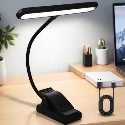 Music Stand Power Display Clip On Led Piano Lamp For Upright Piano Eye Protection Reading Usb Rechargeable Keyboard Light Book