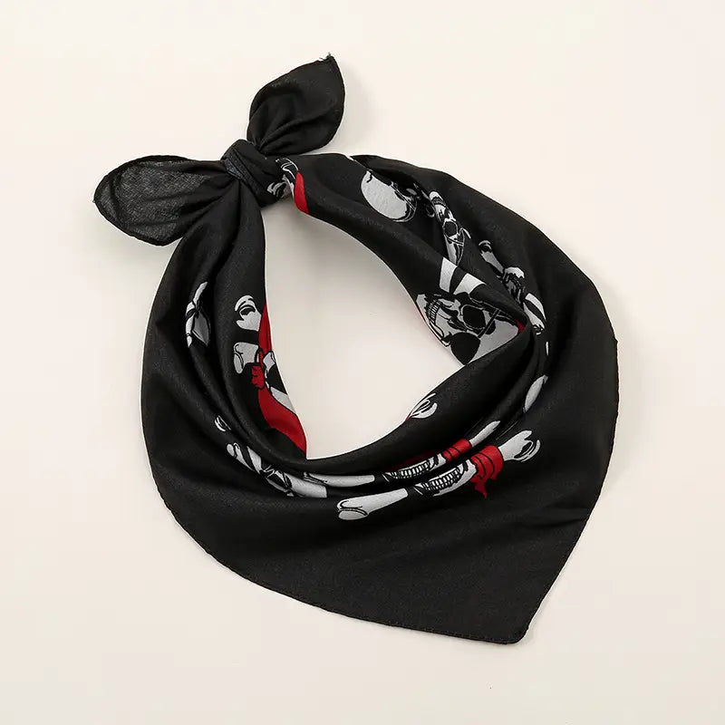Bohemian Print Bandana Paisley Printed Headbands Hiphop Kerchief Outdoor Unisex Headband Wrist Wraps Face Mask Handkerchief