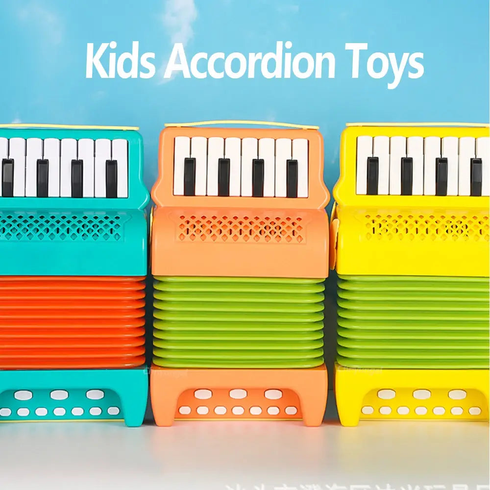 Accordion Toy for Toddlers Musical Instrument Educational Toys Children’s Music Interest Development Gifts for Kids Boys Girls