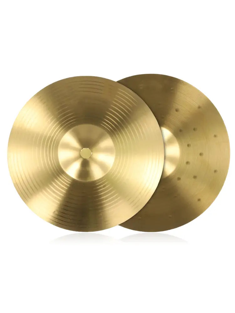 8 10 Inch Drum Brass Cymbals Percussion Splash Crash Hi-Hat For Jazz Drum Crash Cymbal Musical Instrument Parts Drum Cymbal