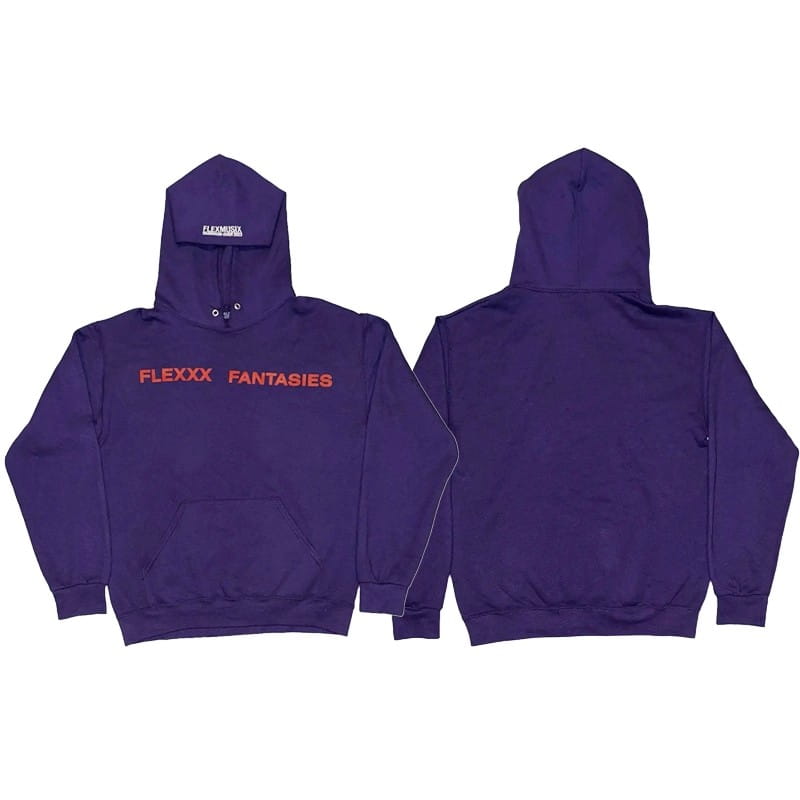 New Men OSAMASON JUMPOUT Flex Purple Color MERCH Pullover Hoodies Hoody Hooded Sweatshirts velvet Cotton Thick Fleece US E91