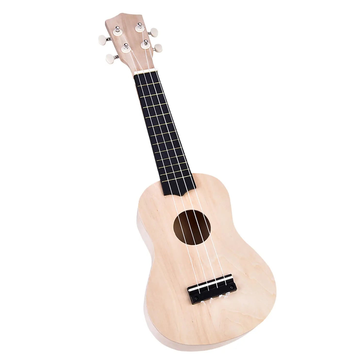 21inch Basswood 4 String Ukelele DIY Kit Instrument Accessory Basswood Ukelele Ukelele DIY Kit DIY Ukelele Instrument Accessory
