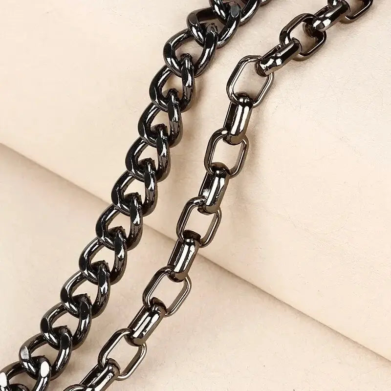 Punk Waist Chains Rock Hip Hop Spiked Pant Trouser Chain Pendant Retro Cool Metal Punk Rock Belts Apparel Handbag Decoration