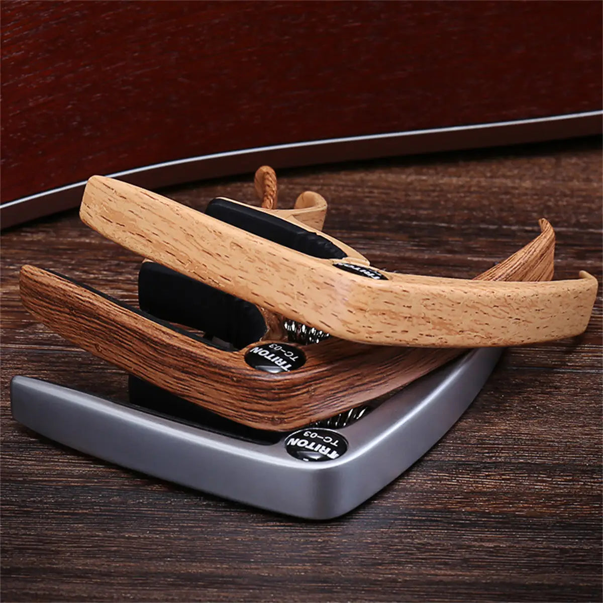 Guitar Capo Metal 1PCS Aluminum Alloy Guitar Tuner Clamp Professional Key Trigger Capo for Acoustic Electric Musical Instruments