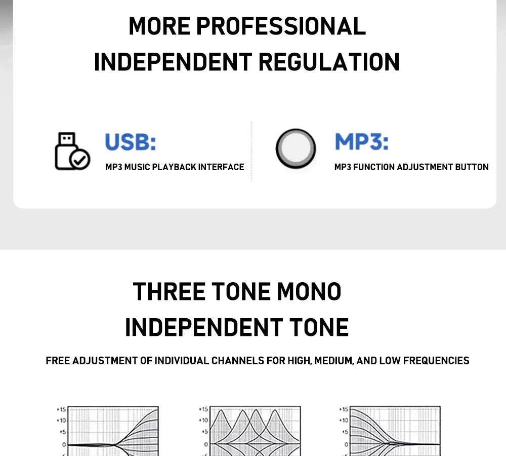 Professional DJ Party High Quality Music Recording Singing 6 Channel Audio Mixer Console