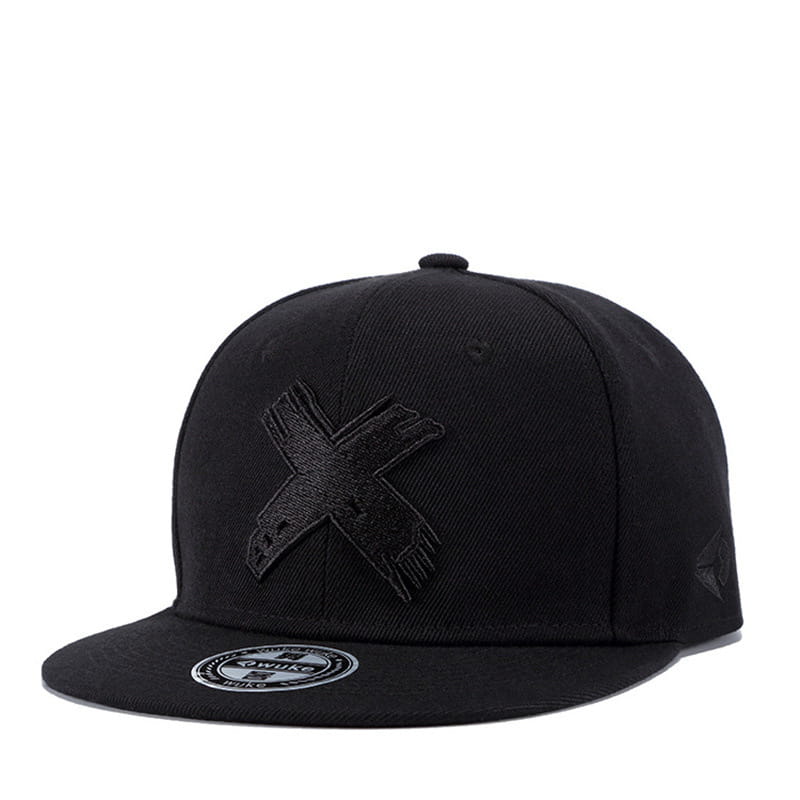 Unisex Simple Letter X Embroidery Hip-hop Hats Spring Autumn Outdoor Adjustable Casual Baseball Caps Sunscreen Hat