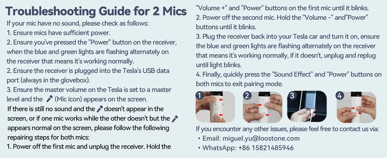 Q1PRO-Tesla Karaoke Mic with Portable Bag Wireless Mic with 8 Joy Effects Rechargeable Mic with Type-C & Aux in Receiver