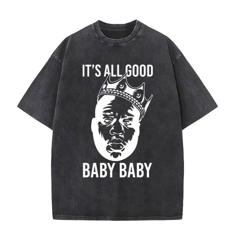Rapper The Notorious Big L Lifestylez of The Poor and Dangerous Vintage Washed T-shirt Biggie Smalls Tshirt Men’s Hip Hop Tees