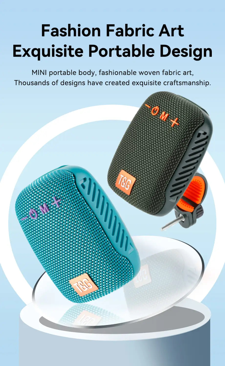 Portable Caixa De Som Bluetooth Speaker Wireless Radio FM Subwoofer Sound Box Music Bass Woofer Mini Waterproof Small Mp3 Column
