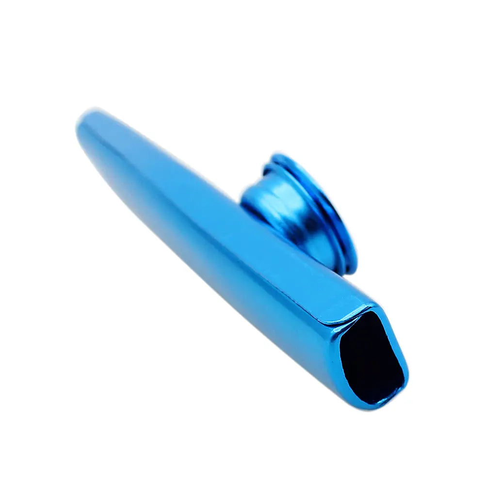 Metal Kazoos Simple Design Lightweight Kazoo for Beginner Guitar Ukulele Violin Instrument Music Lovers Playing