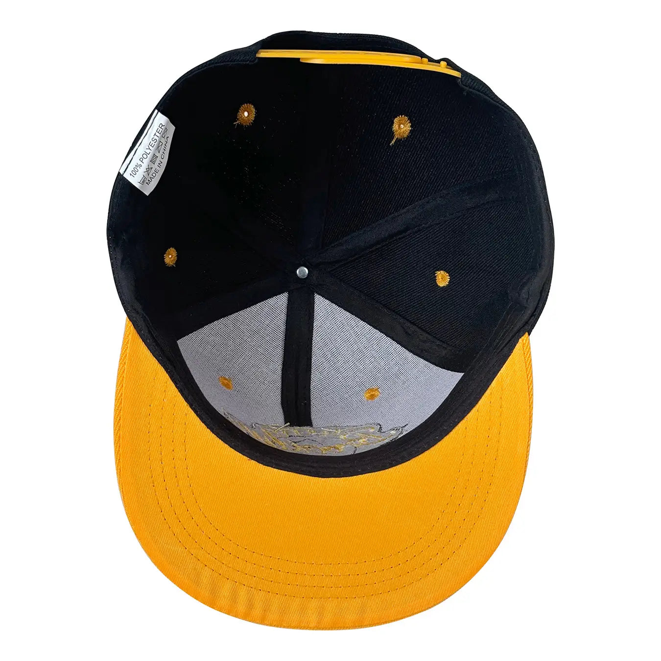 Letter Embroidered Hip-Hop Cap Trendy Baseball Cap Adjustable Casual Flat-Brimmed Hat Suitable for All Seasons Fashionable Hat for Street