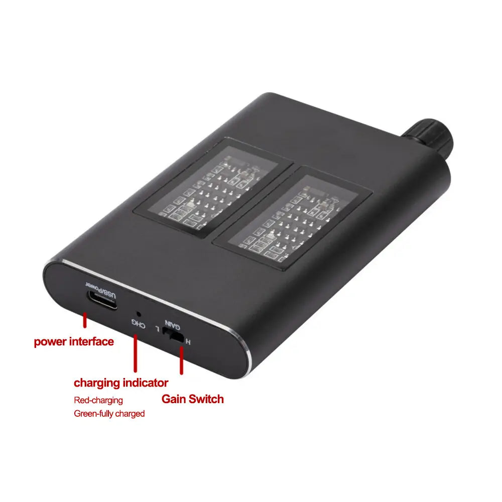Headphone Amplifier 3.5mm Jack Aux Portable Phone Music Player Earphone Adjustable Audio Amp HiFi Headphone Earphone Amplifier