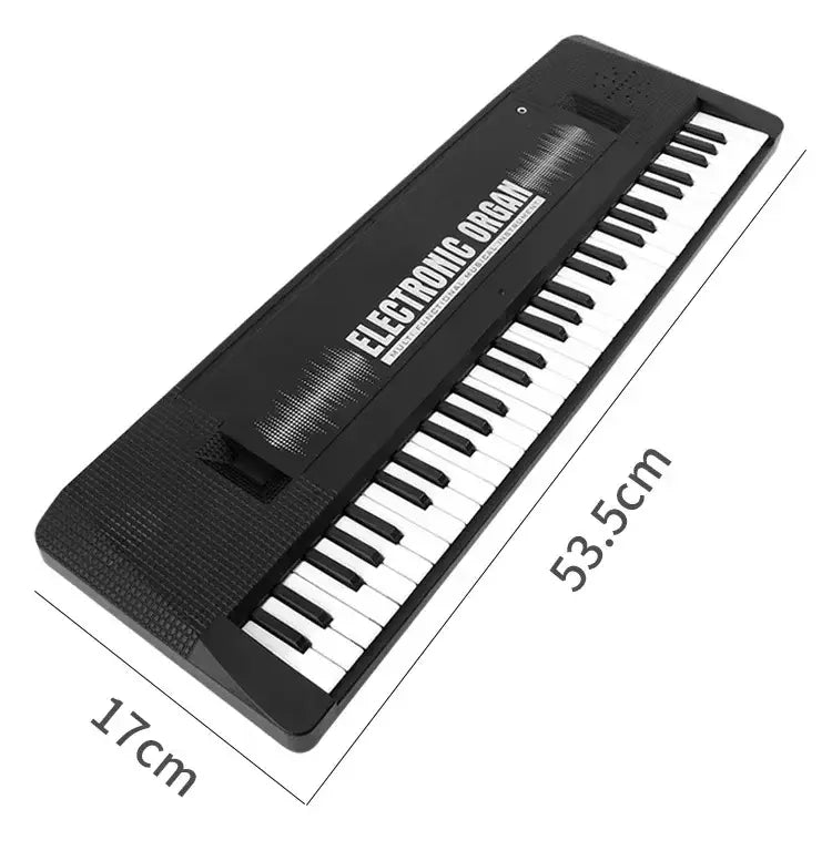 Children’s Electronic Keyboard Piano 37/61 Keys with Microphone Beginner Musical Instrument Educational Toy Gift for Kids