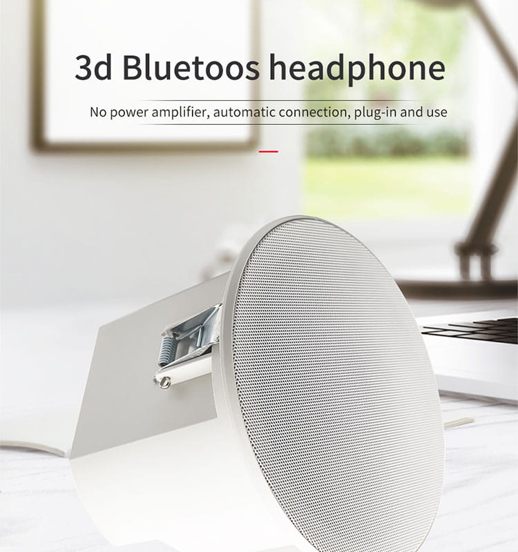 4-5Inch Built-in Amplifier Full Range Bluetoothback Cover Home Theater Background Music Good Quality Ceiling Speaker