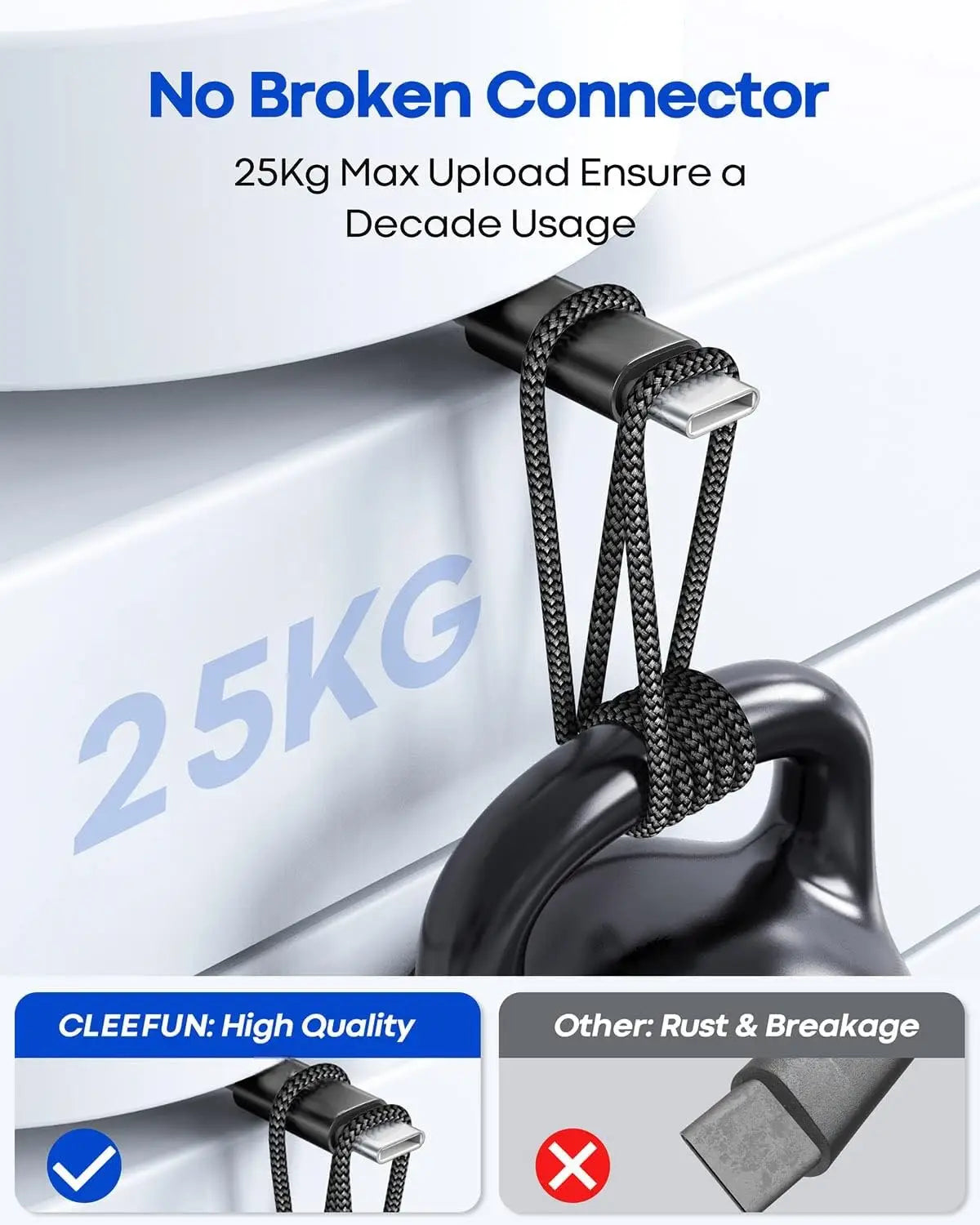 MIZIQIER 5Pack USB A to USB C Cable 3A Fast Charging Type-c Cable for iPhone 15 16 Series Samsung Galaxy S24 S24+ Note20 more