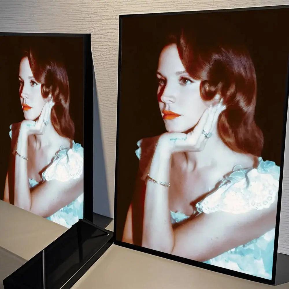 Black And Pink Lana Del Rey Classic Movie Posters HD Quality Poster Wall Art Painting Study Nordic Home Decor