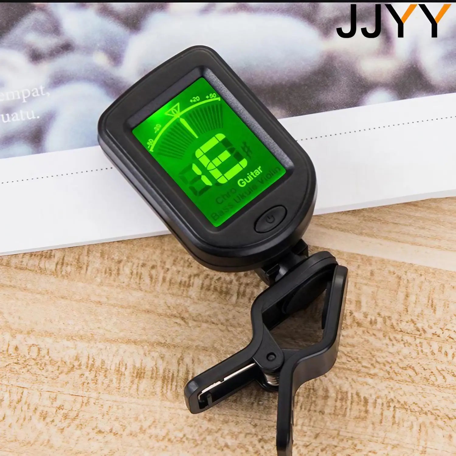 Clip-On Digital Guitar Tuner 360 Degree Rotatable LCD Guitarra Tuner Portable Universal LCD Display Digital Tuner Musical