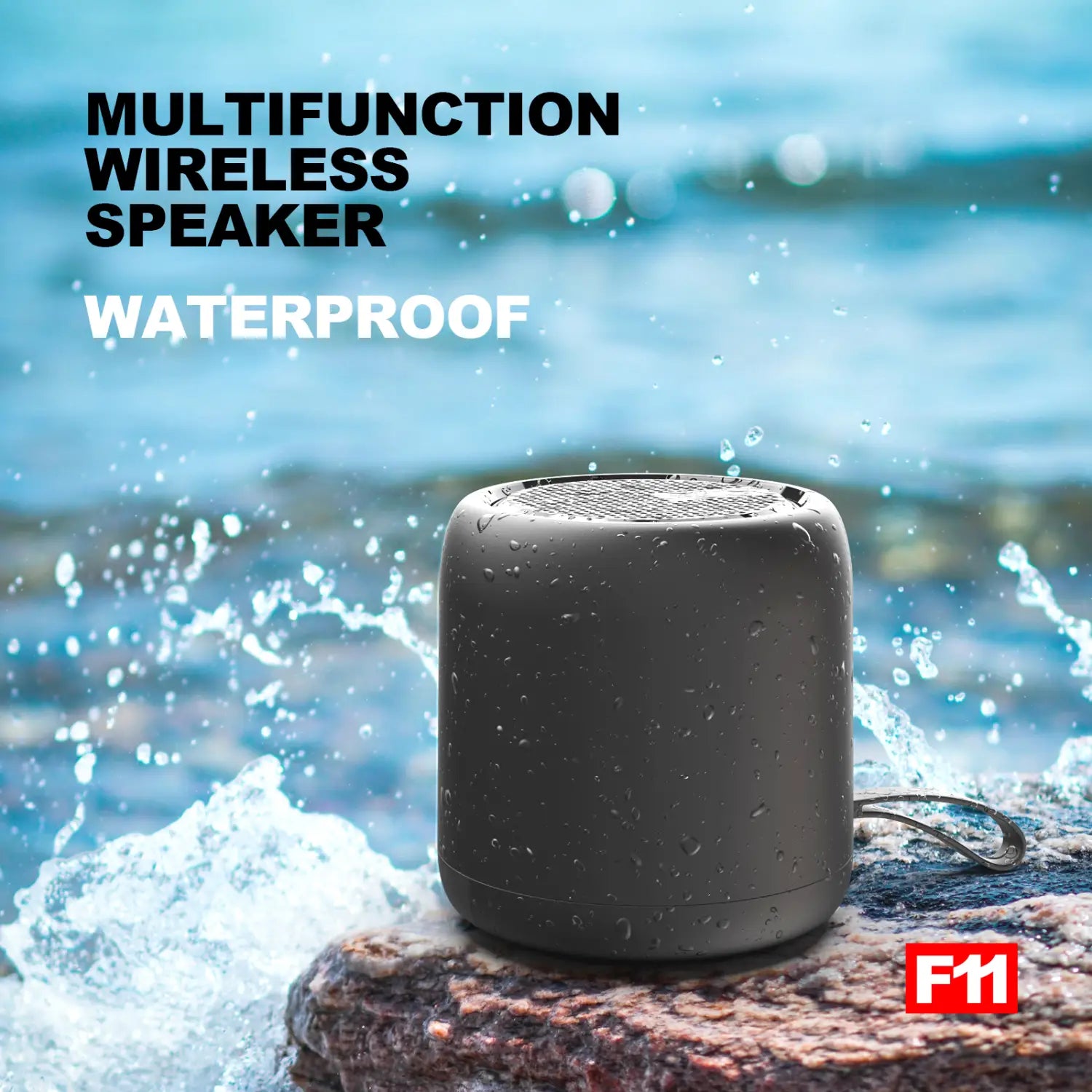 New 2025 Wireless Music Player Outdoor Camping Bluetooth Audio TWS Mini Subwoofer Portable Speaker Home Decor Gift IPX4